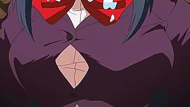 Tasty Busty Exchange Student Gets Animated In Classroom Hentai Fun