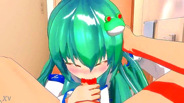 Teen Anime Babe Gives Mind-Blowing POV Blowjob With Cumshot Finish