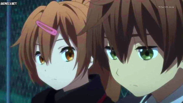 Romantic Chuunibyou Anime Couple Engage in Sweet Hentai Love Scene