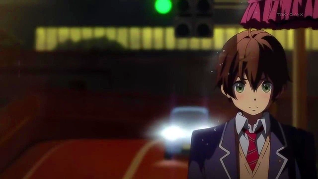 Romantic Chuunibyou Anime Couple Engage in Sweet Hentai Love Scene