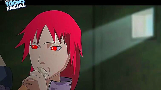 Sasuke Fucks Karin in Naruto Anime for Hot Hentai Action