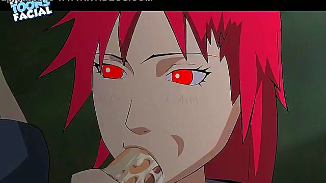 Sasuke Fucks Karin in Naruto Anime for Hot Hentai Action