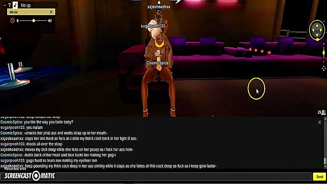 Cosmic Sugar 3D Anime Girls Enjoy Intense Double Penetration Fantasy