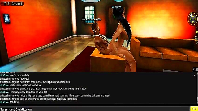 Meadiva X-Mas – 3D Anime Beauty Seduces in Holiday Porn Adventure