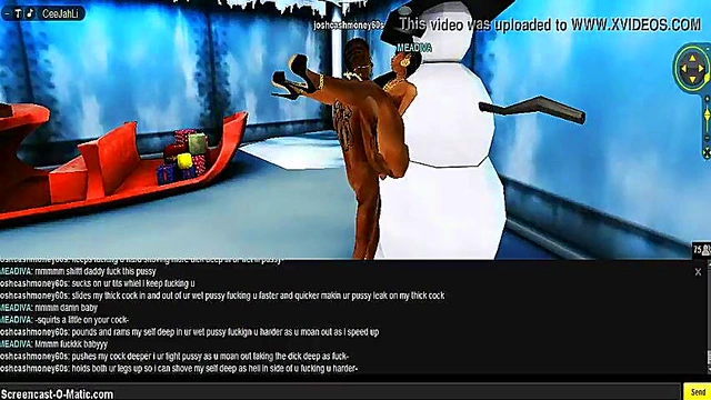 Meadiva X-Mas – 3D Anime Beauty Seduces in Holiday Porn Adventure