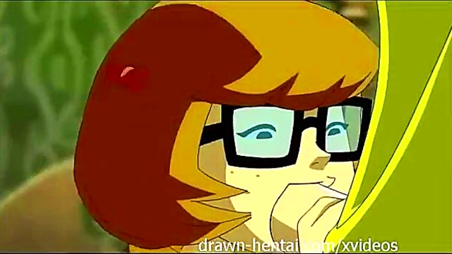 Velma Gets Fucked by Shaggy & Scooby Doo for Hot Cartoon Orgy Facial
