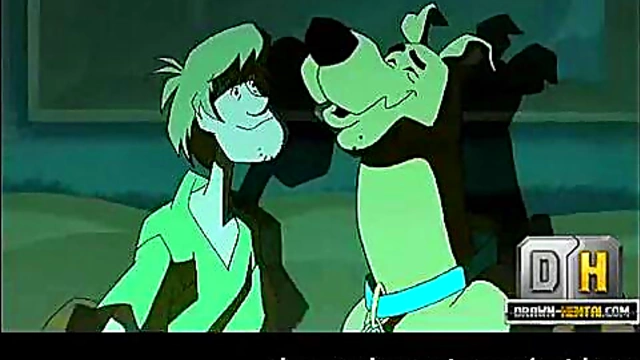 Velma Gets Fucked by Shaggy & Scooby Doo for Hot Cartoon Orgy Facial