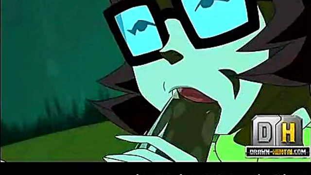 Velma Gets Fucked by Shaggy & Scooby Doo for Hot Cartoon Orgy Facial