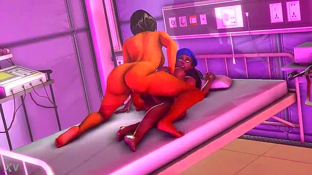 Fully Nude Futa Pharah & Ana Engage in Intense 3D Hentai Action