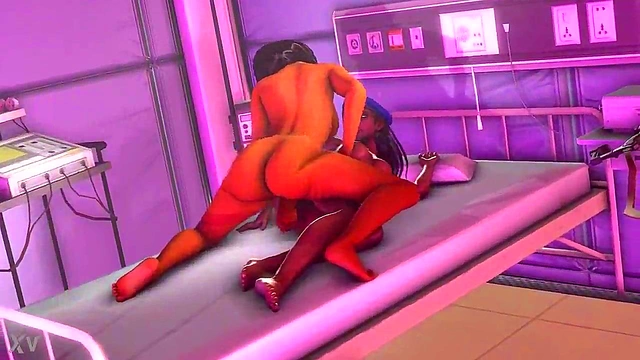 Fully Nude Futa Pharah & Ana Engage in Intense 3D Hentai Action