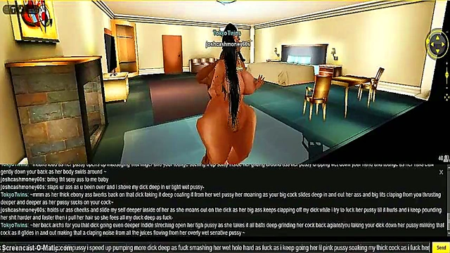 3D Hentai Couple Enjoy Steamy Sex In Tokyo Hotel Room Animation