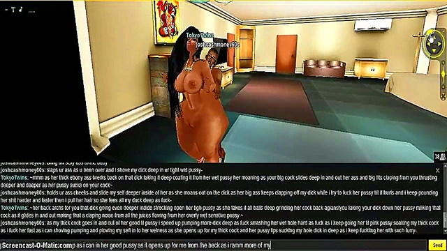 3D Hentai Couple Enjoy Steamy Sex In Tokyo Hotel Room Animation