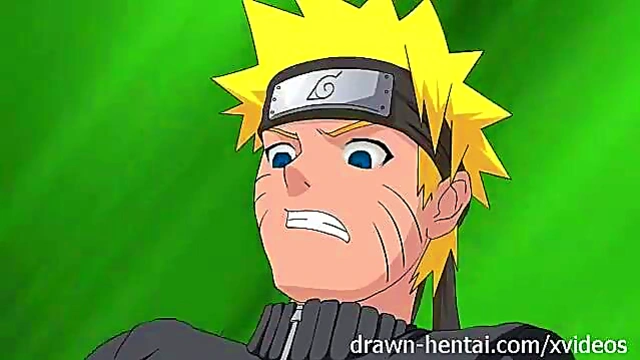 Naruto Hentai Parody – Brunette Fights Then Sucks Dick For Hot Blowjob