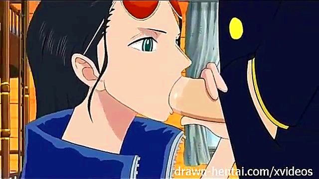 Naruto Hentai Parody – Brunette Fights Then Sucks Dick For Hot Blowjob