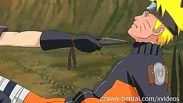 Naruto Hentai Parody – Brunette Fights Then Sucks Dick For Hot Blowjob