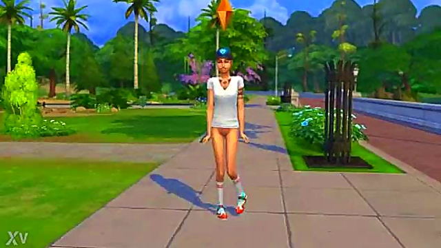 Hentai Anime Sims – Sexy Walk Leads to Intimate Fun