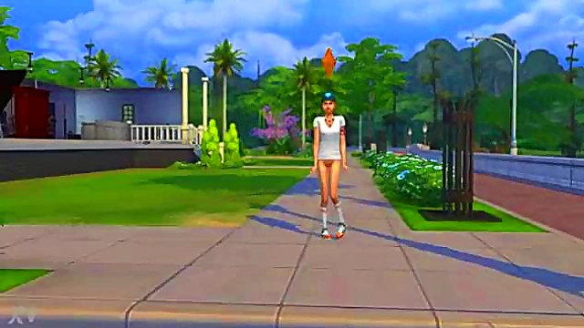 Hentai Anime Sims – Sexy Walk Leads to Intimate Fun
