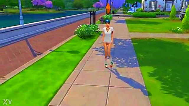 Hentai Anime Sims – Sexy Walk Leads to Intimate Fun