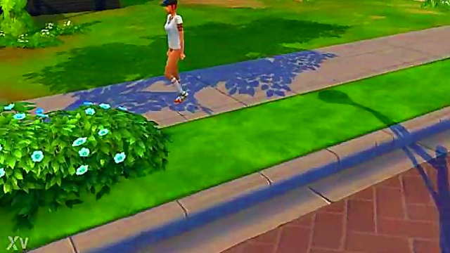 Hentai Anime Sims – Sexy Walk Leads to Intimate Fun