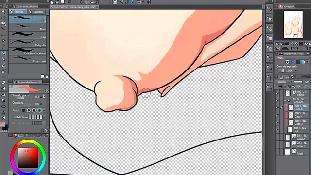 Hentai Artist Draws Busty Manga Chick Giving Amazing Boobjob With Nipples Showing