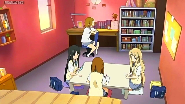 K-ON! Anime Girls Get Musical With Sexy Moves & Horny Vibes