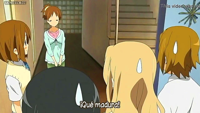 K-ON! Anime Girls Get Musical With Sexy Moves & Horny Vibes