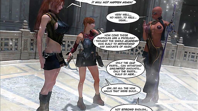 Big-Titted Teen Takes Big Dick In Sexy 3D Anime Blowjob Adventure