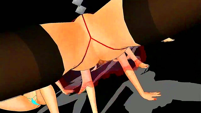 Touhou MMD Anime Boobies Battle With Extreme Full BBA Action