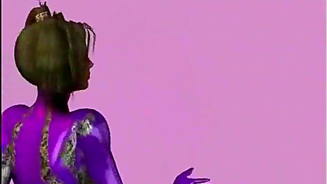 Cheating 3D Anime Housewife Seduces Stranger for Hardcore Blowjob & Fetish Fun