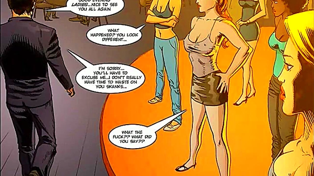 Horny Anime Witch Casts Seduction Spell On Innocent Hero In Comic Adventure