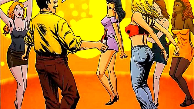 Horny Anime Witch Casts Seduction Spell On Innocent Hero In Comic Adventure