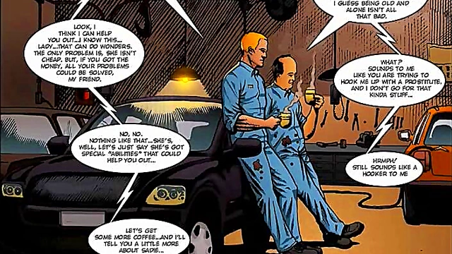 Horny Anime Witch Casts Seduction Spell On Innocent Hero In Comic Adventure