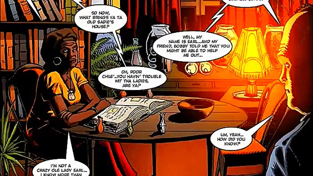 Horny Anime Witch Casts Seduction Spell On Innocent Hero In Comic Adventure