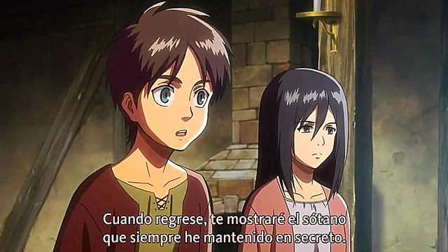 Shingeki No Kyojin Anime Couple Engage In Hot Shonen Hentai Action