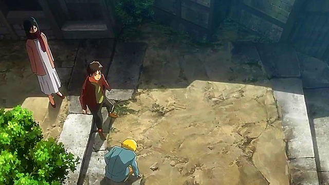 Shingeki No Kyojin Anime Couple Engage In Hot Shonen Hentai Action