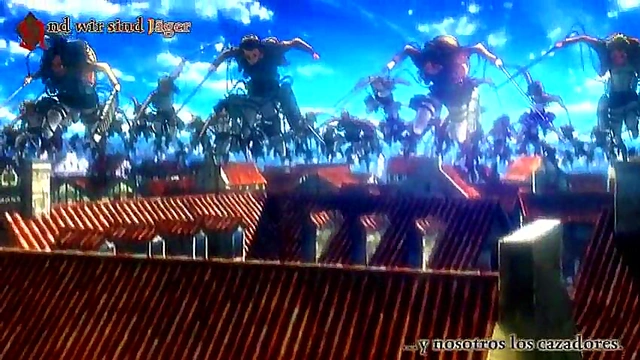 Shingeki No Kyojin Anime Couple Engage In Hot Shonen Hentai Action