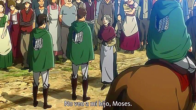 Shingeki No Kyojin Anime Couple Engage In Hot Shonen Hentai Action