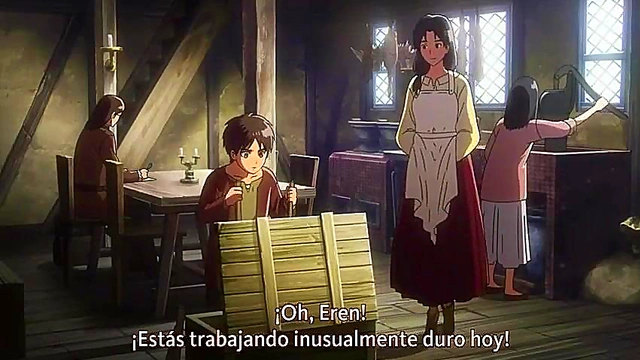 Shingeki No Kyojin Anime Couple Engage In Hot Shonen Hentai Action