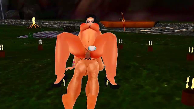 Luna's IMVU Room Seduction – Anime Cutie Teases in Hot Hentai Action