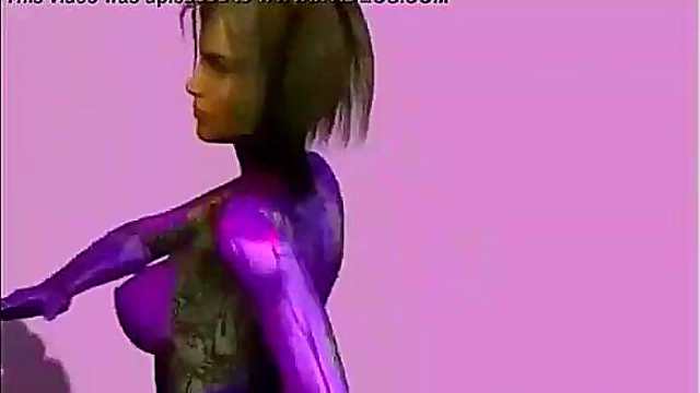 Skin-Tight Car Suit – 3D Virtual Babe Gives Mind-Blowing Blowjob & Hardcore Fetish Action