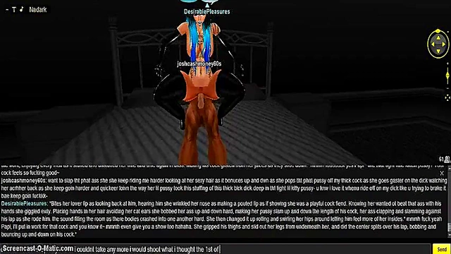 Dark Room DP Action – 3D Hentai Couple Engages in Intense Porn Play