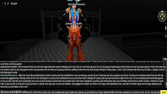 Dark Room DP Action – 3D Hentai Couple Engages in Intense Porn Play