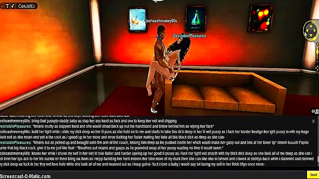 Hentai X-Mas Fantasy – 3D Couple Enjoy Hot DP Action