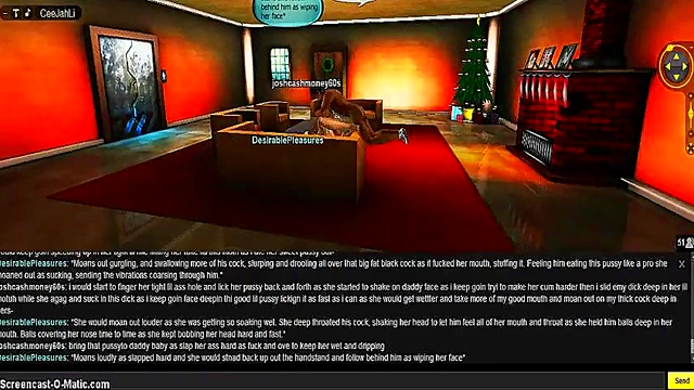 Hentai X-Mas Fantasy – 3D Couple Enjoy Hot DP Action