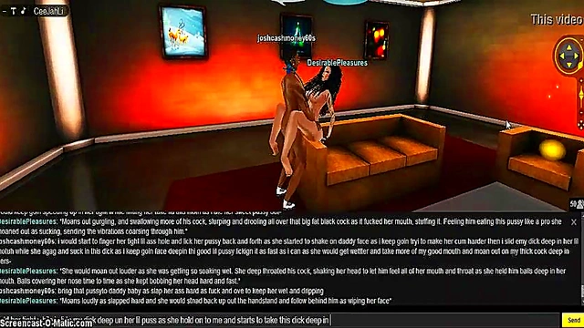 Hentai X-Mas Fantasy – 3D Couple Enjoy Hot DP Action