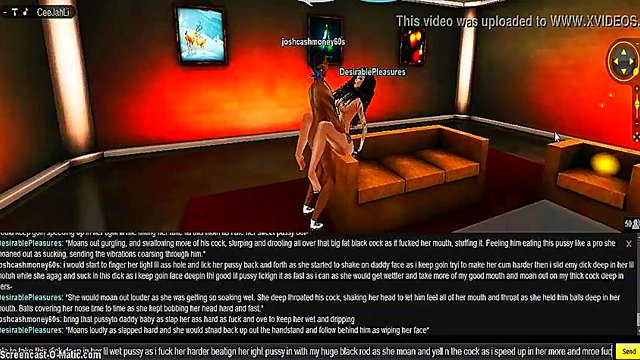 Hentai X-Mas Fantasy – 3D Couple Enjoy Hot DP Action