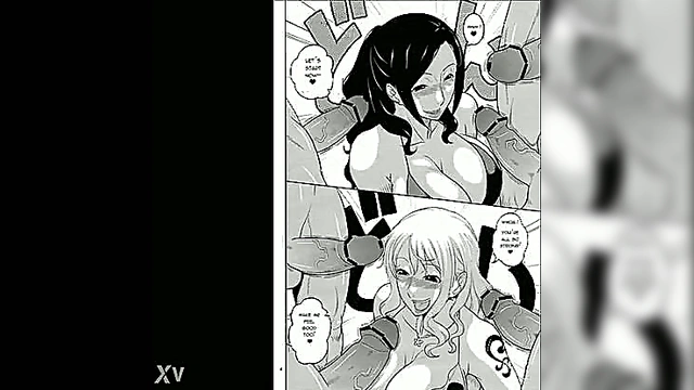 Nico Robin Seduces With Anime Passion In One Piece Hentai Scene