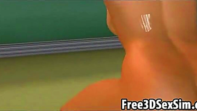 Hot 3D Cartoon Babe Gets Fucked Hard In Hardcore Hentai Action