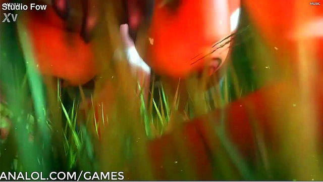 Nidalee from League of Legends Gets Wild in Toon Anal Adventure