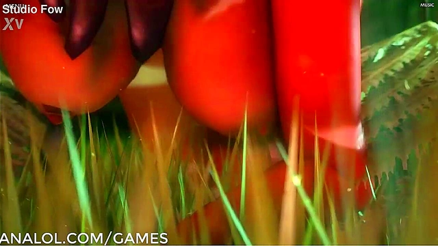 Nidalee from League of Legends Gets Wild in Toon Anal Adventure